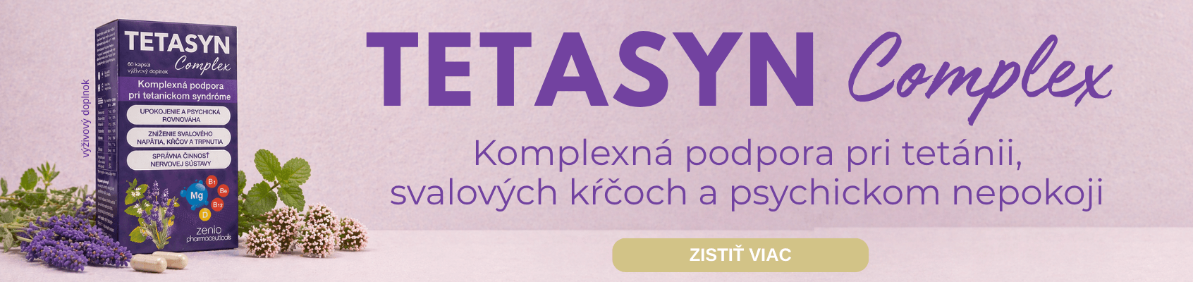 tetasyn complex tetania svalove krce